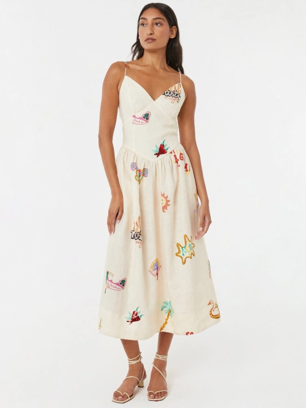 Rhode Sophie Dress in “Do Re Mi” Pattern
